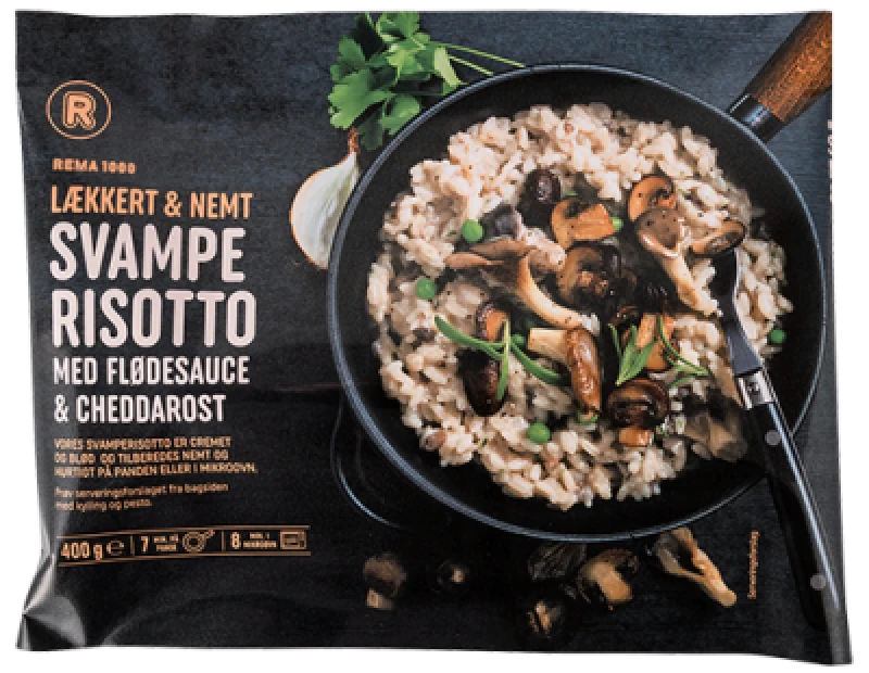 Risotto m/svampe