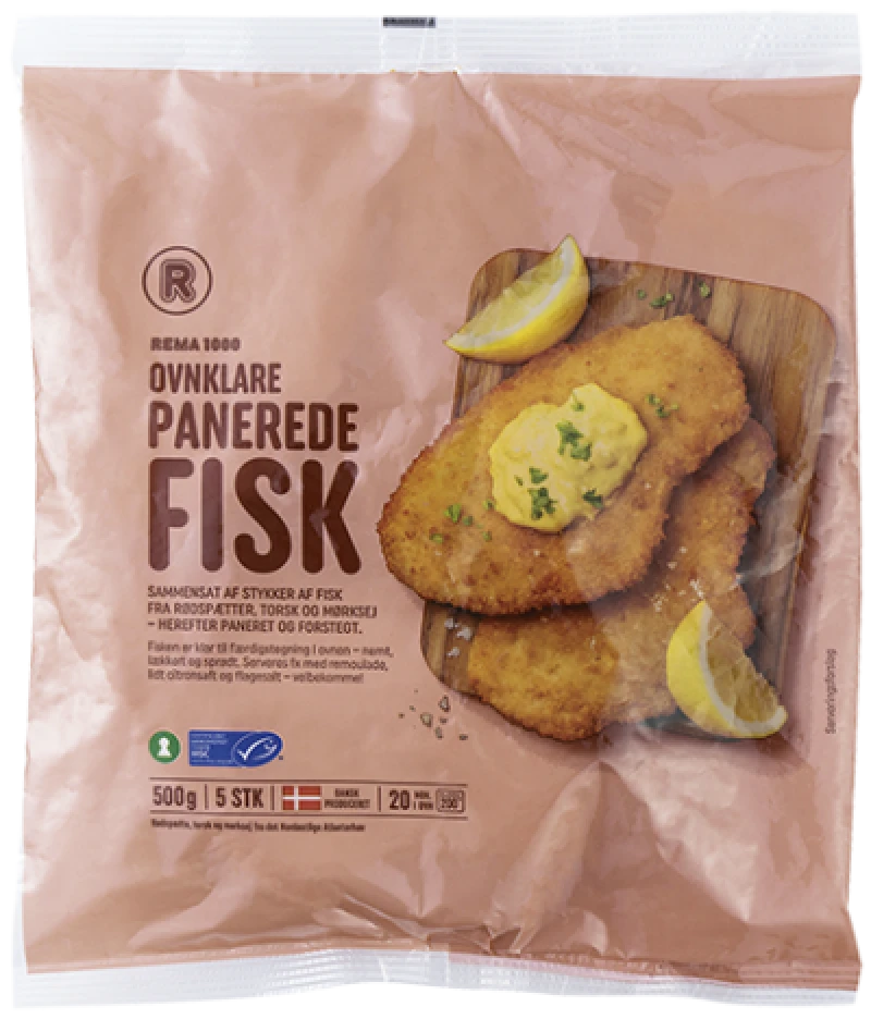 Panerede fisk