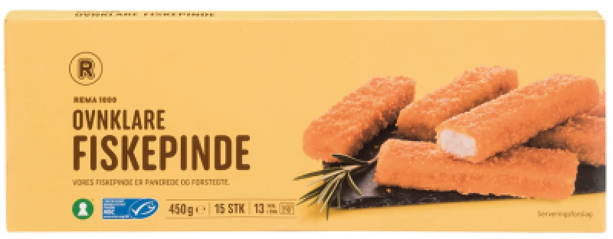 Rema 1000 Fiskepinde