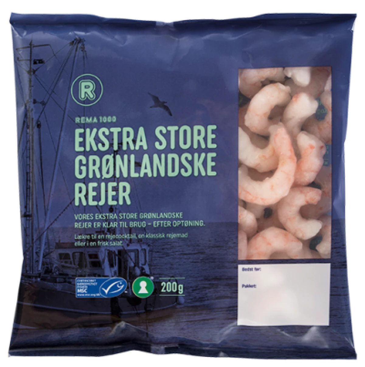 REMA 1000 Ekstra store rejer grønlandske