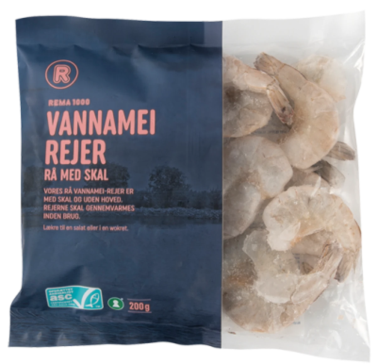 Rema 1000 Vannamei Rejer Råe