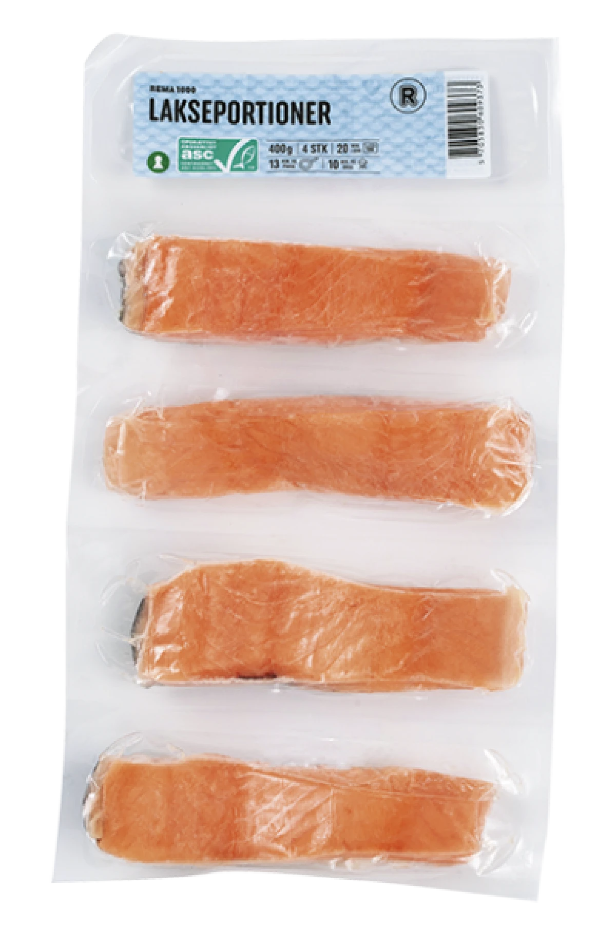 Rema 1000 Lakseportion