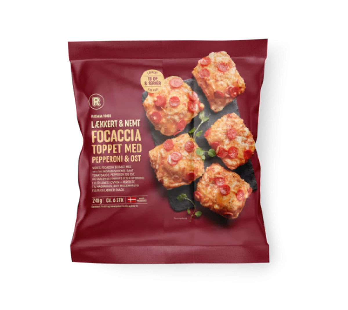 FOCACCIA PEPPERONI