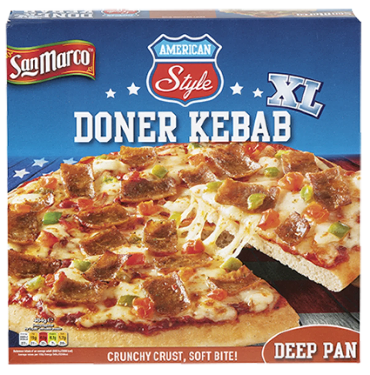 San Marco Kebab Pizza Deep Pan
