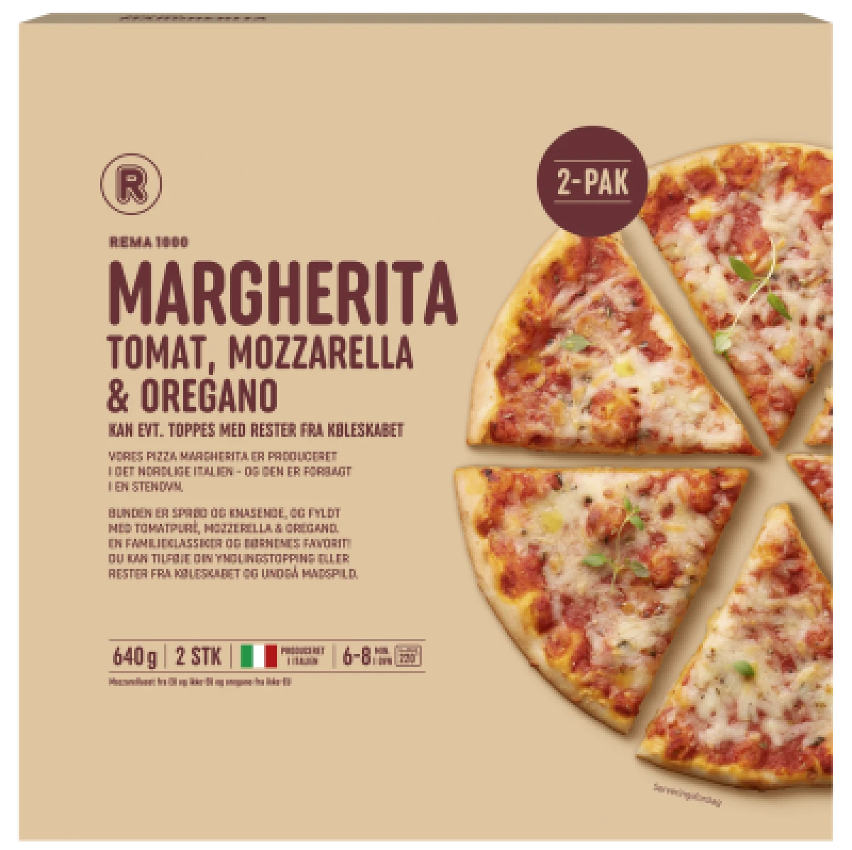 Rema 1000 Pizza Margherita