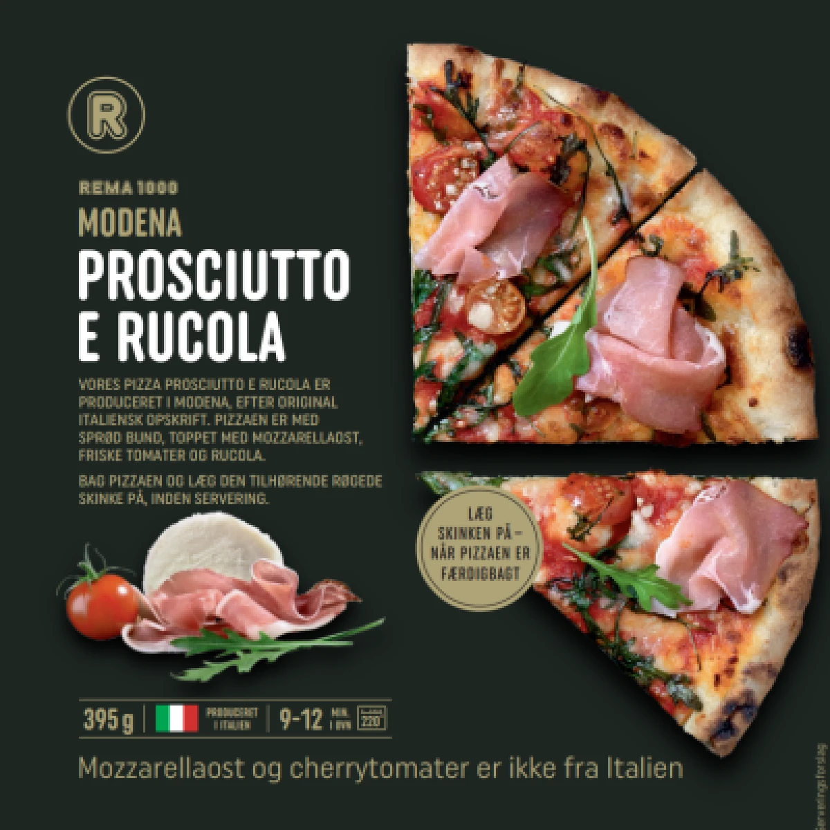 Modena Prosciutto Rucola Pizza