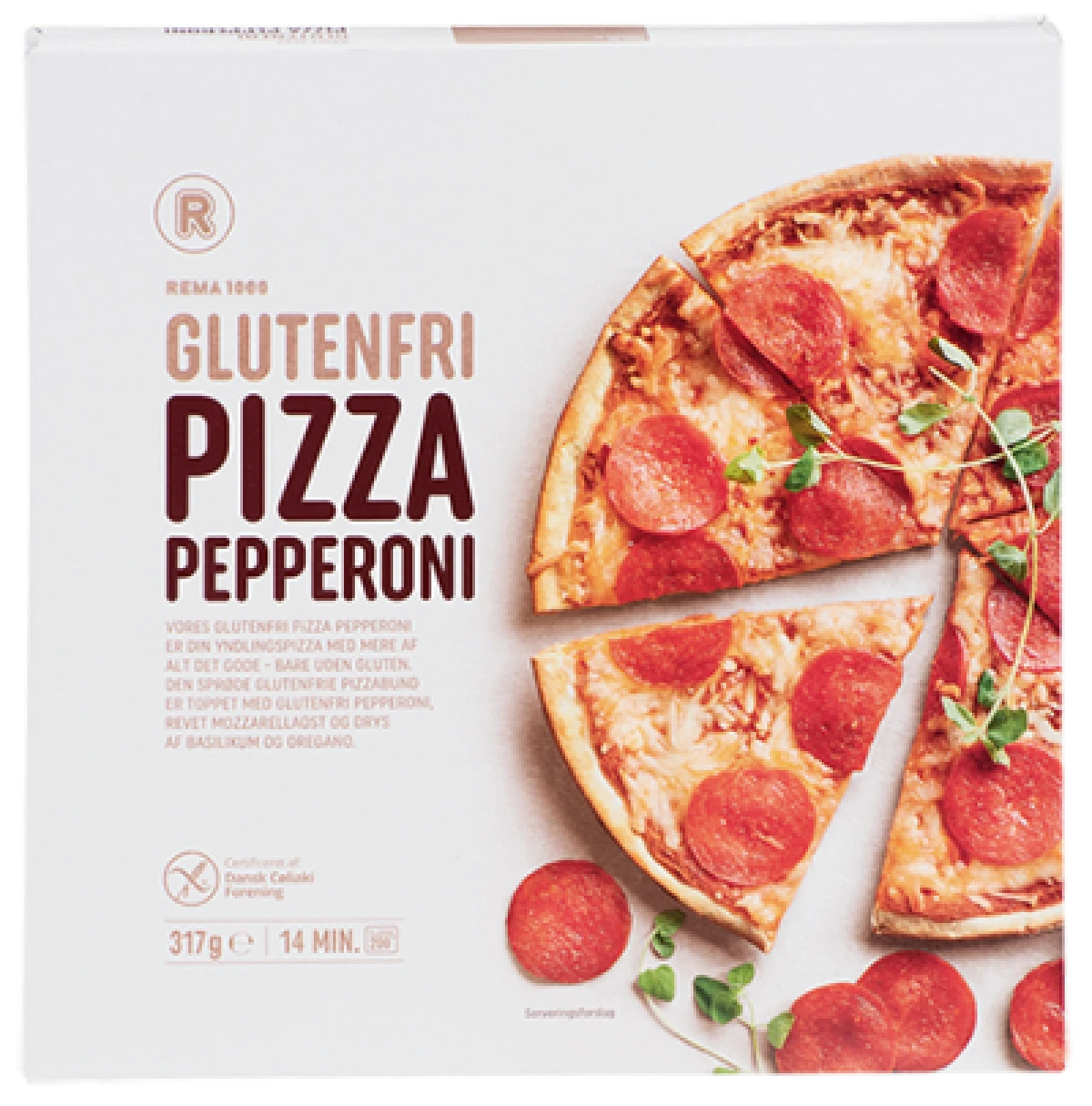 Rema 1000 Pizza Pepperoni Glutenfri