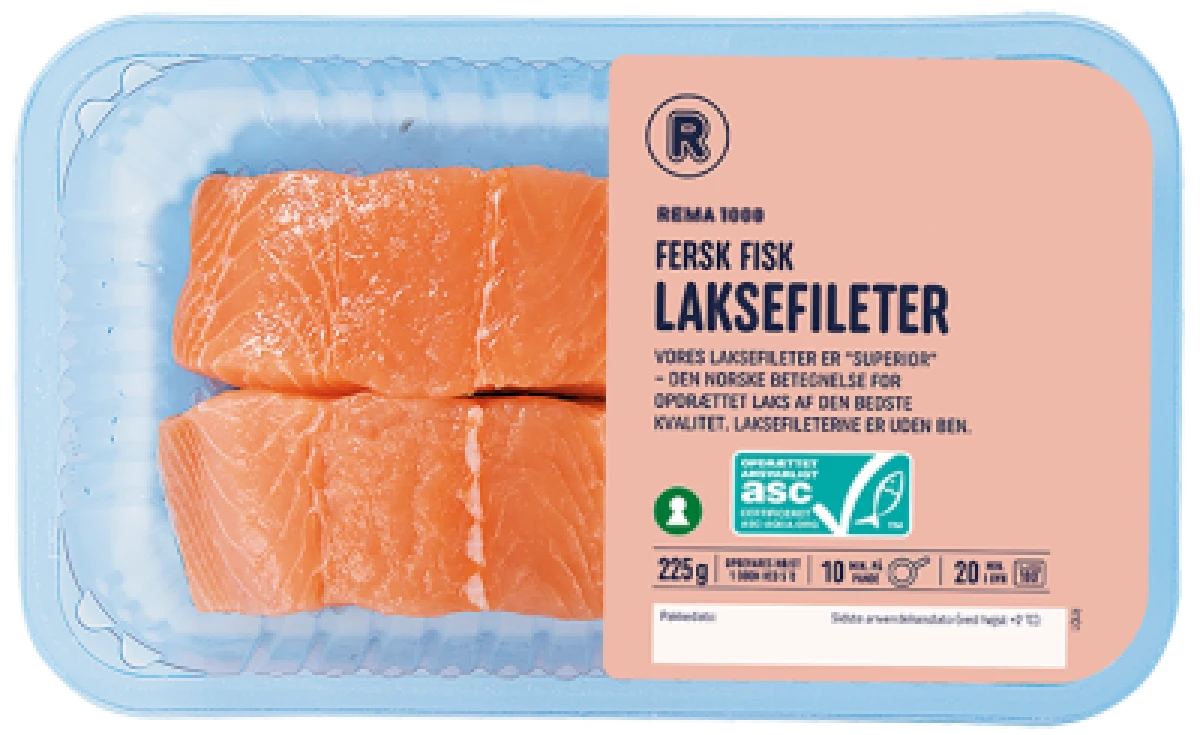 Rema 1000 Laksefileter