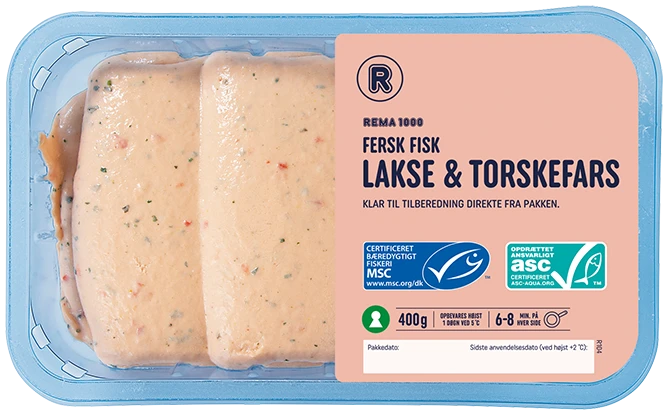 Rema 1000 LAKSE- & TORSKEFARS 400 g