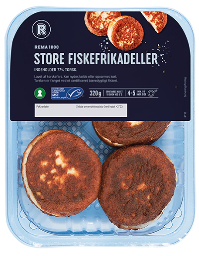 Fiskefrikadeller