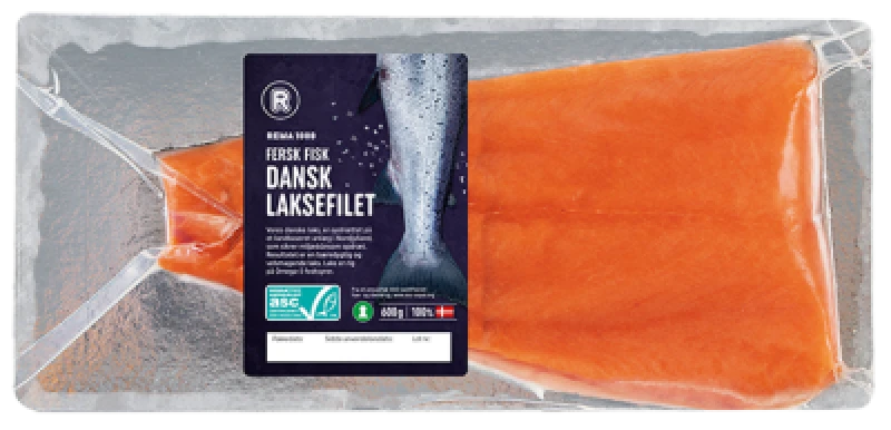 Dansk hel laksefilet