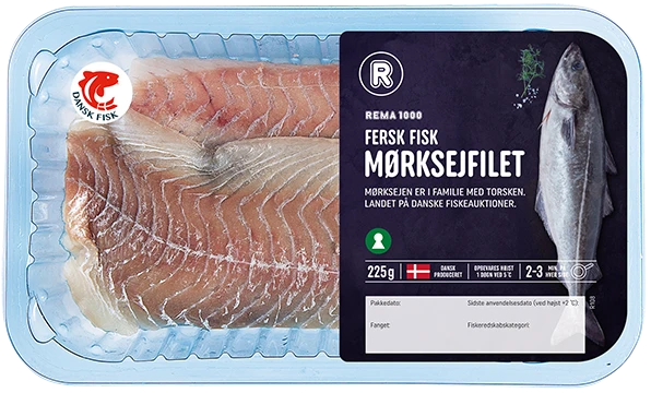 Fersk Mørksejfilet