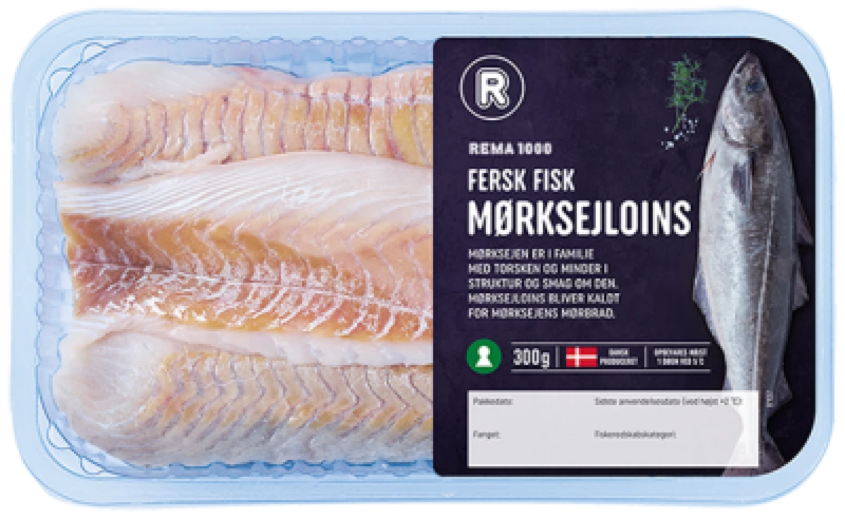 Rema 1000 Mørksej loins