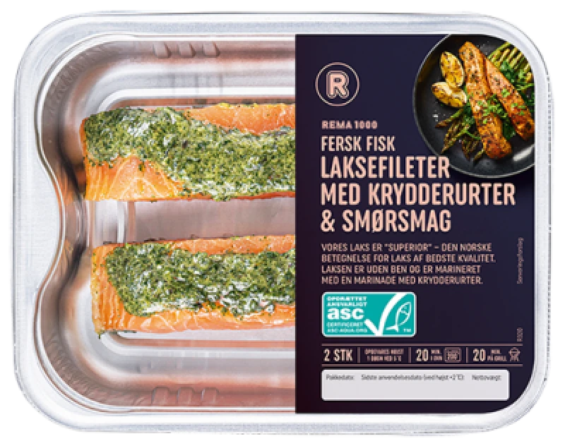 Laksefileter med Smør