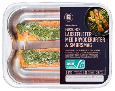 LAKSEFILETER M/SMØR