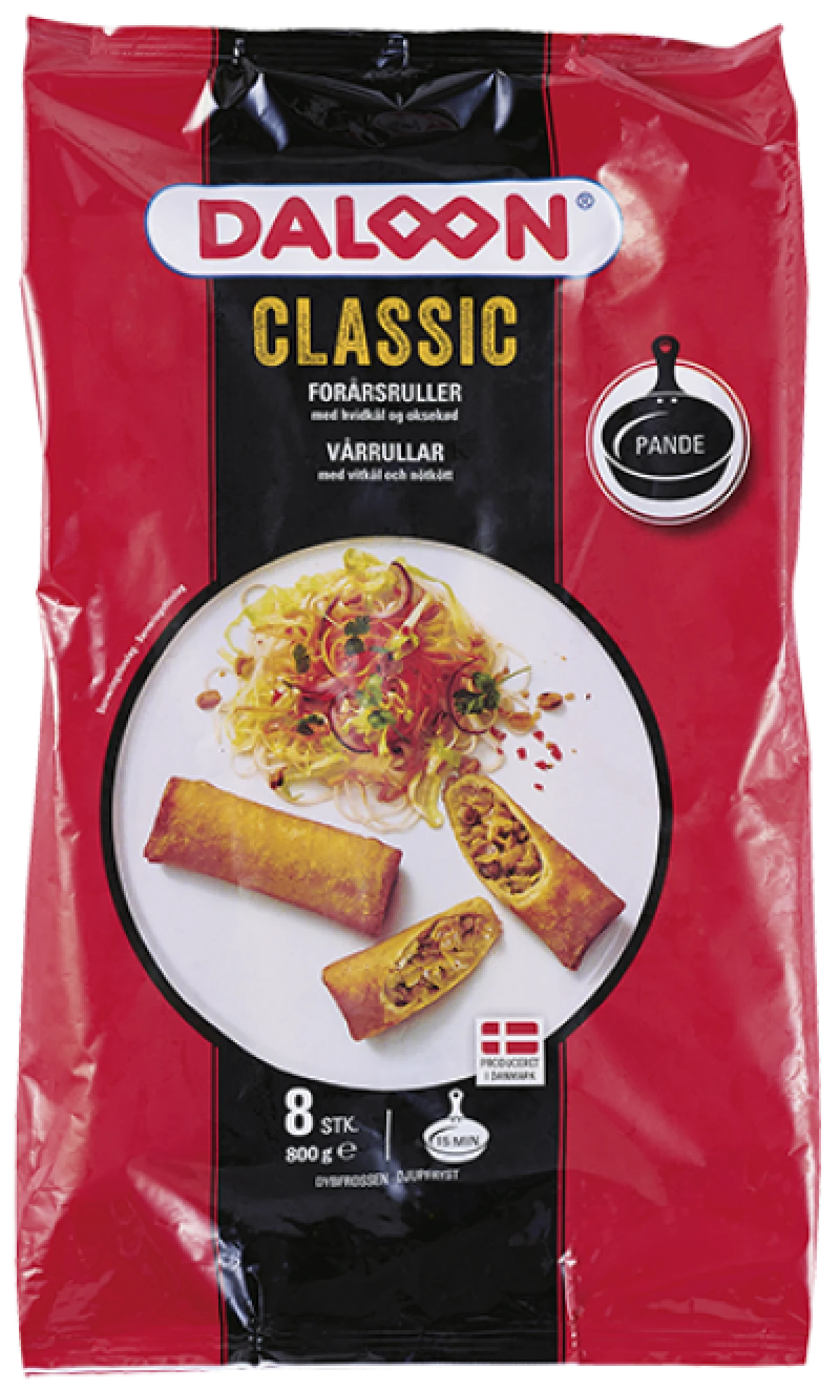 FORÅRSRULLER, 800 GR. / DALOON, TIL PANDE