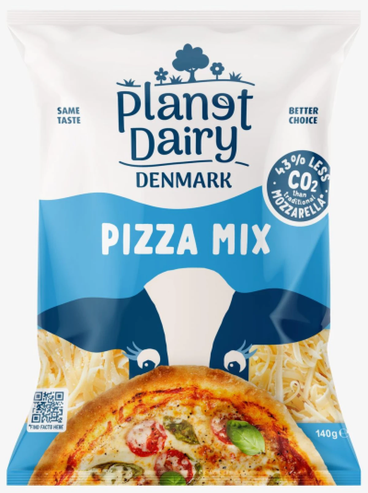 PIZZA MIX, 140 GR. / PLANET DAIRY