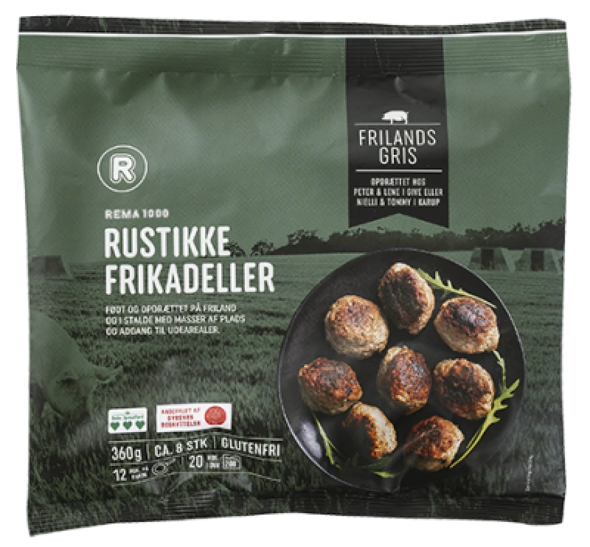 Frilandsgris Frikadeller