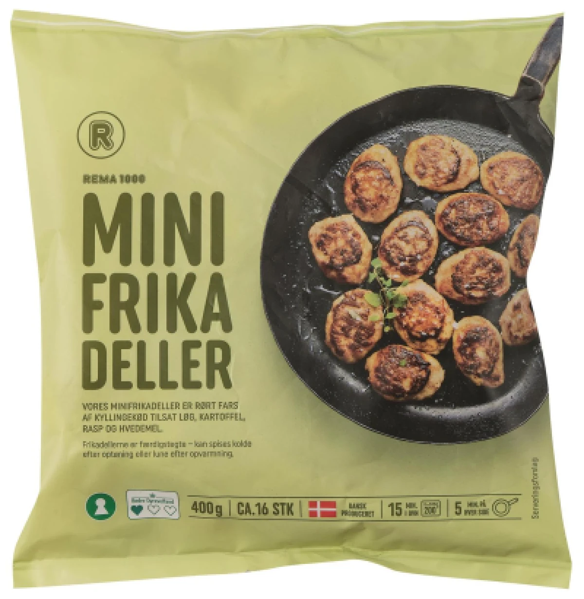 REMA 1000 Mini Frikadeller med Kylling