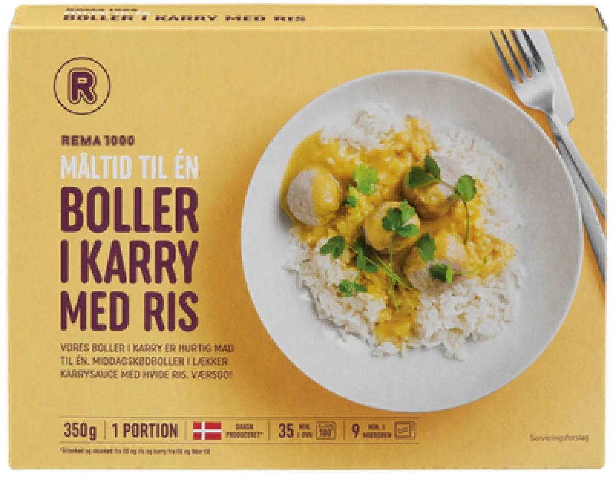 Rema 1000 Boller i Karry