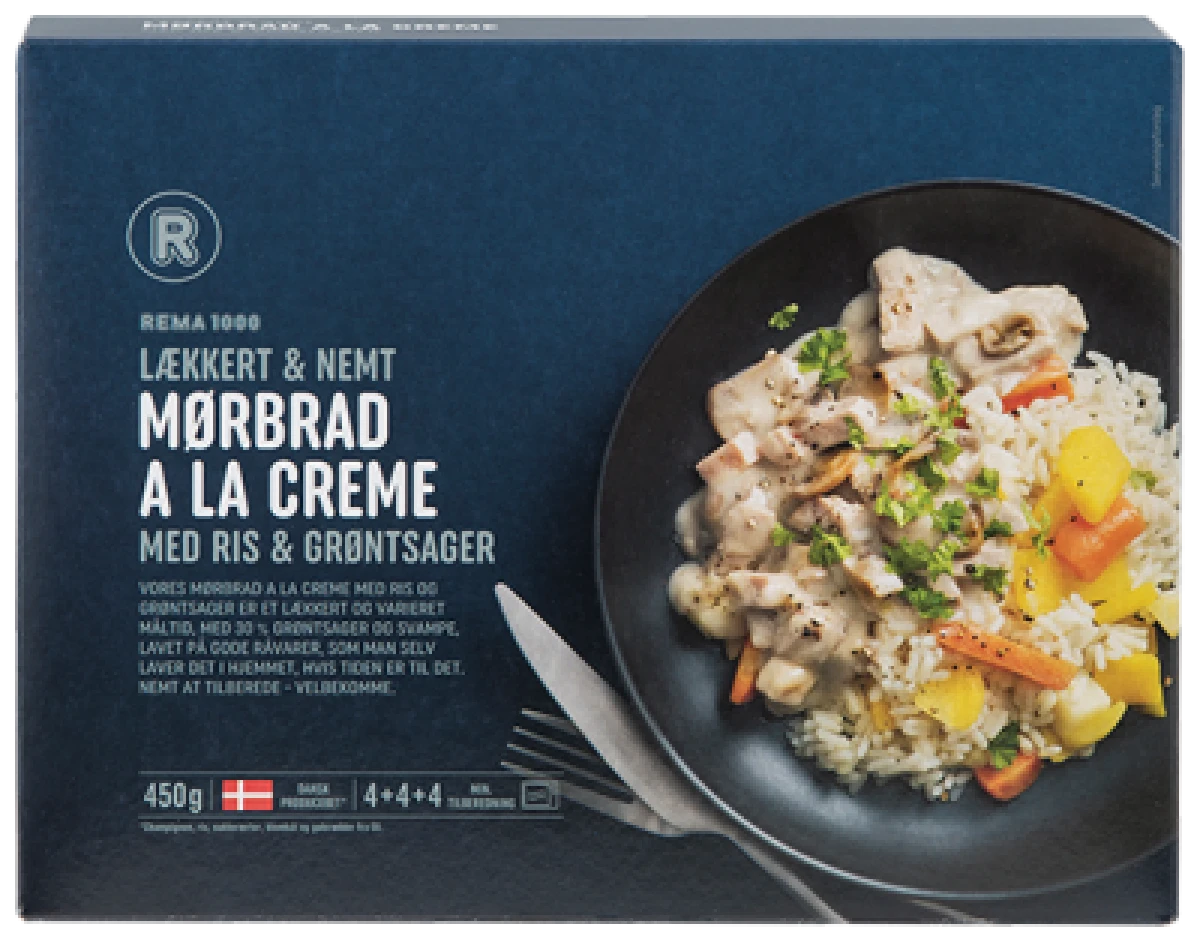 Rema 1000 Mørbrad à la Crème