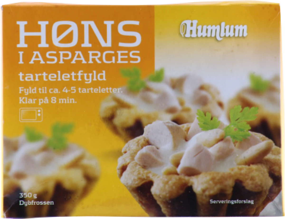 Høns i Asparges Humlum Tarteletfyld 350 g