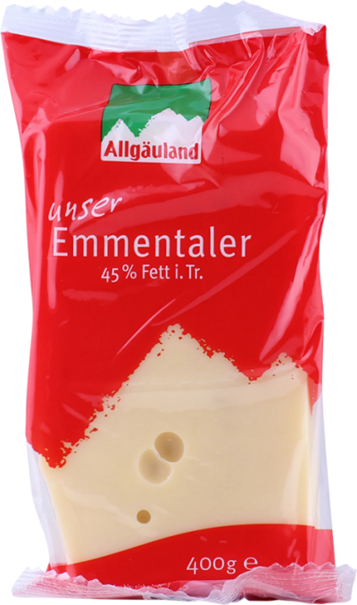 EMMENTALER, 400 GR. / ALLGÄULAND