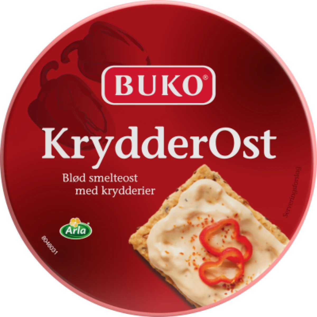 Smøreost m. krydderier, Buko
