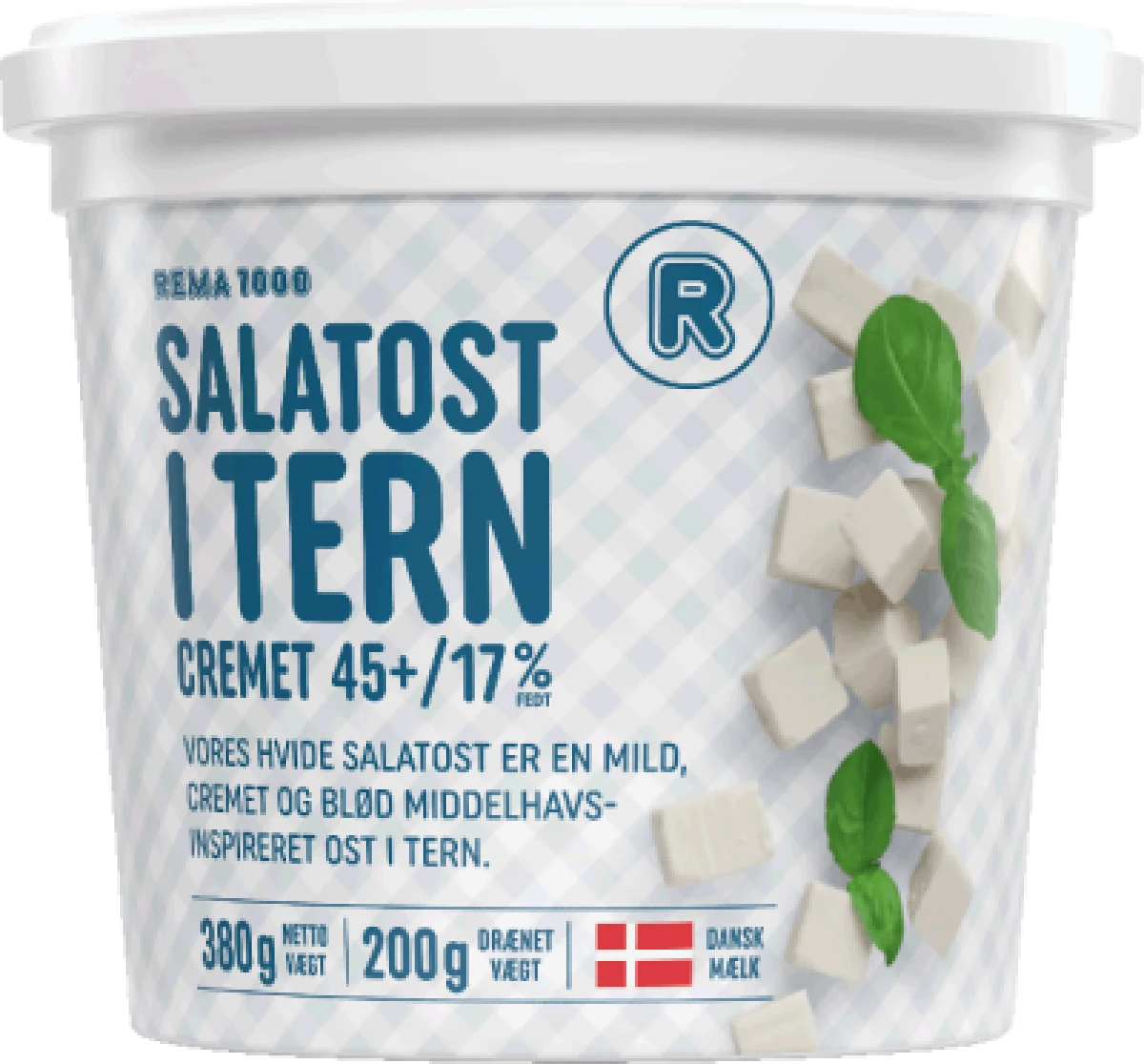 Rema 1000 Salatost i Tern 45+