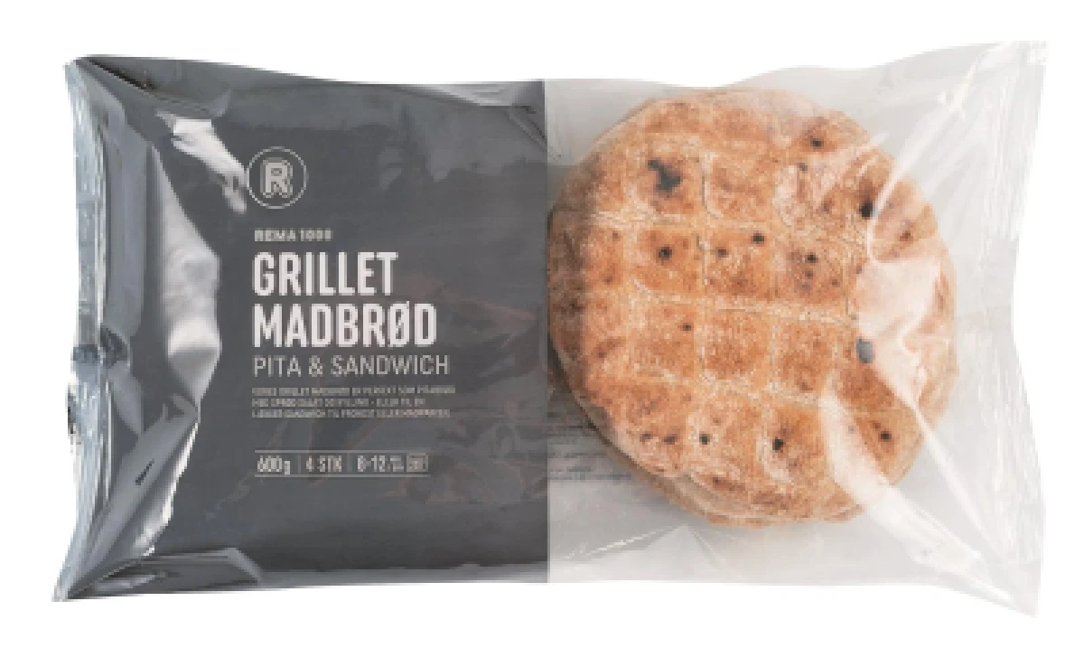 REMA 1000 Grillet Madbrød