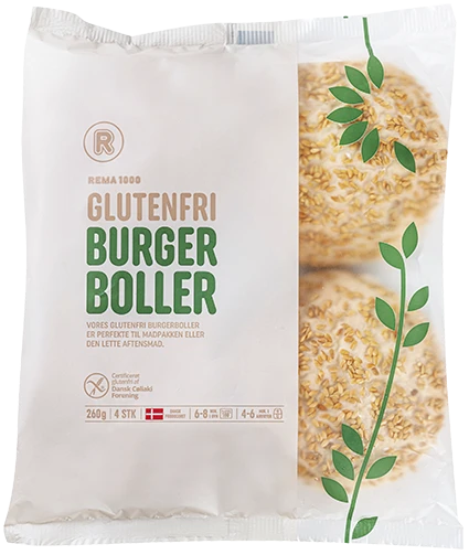 Glutenfri Burgerboller