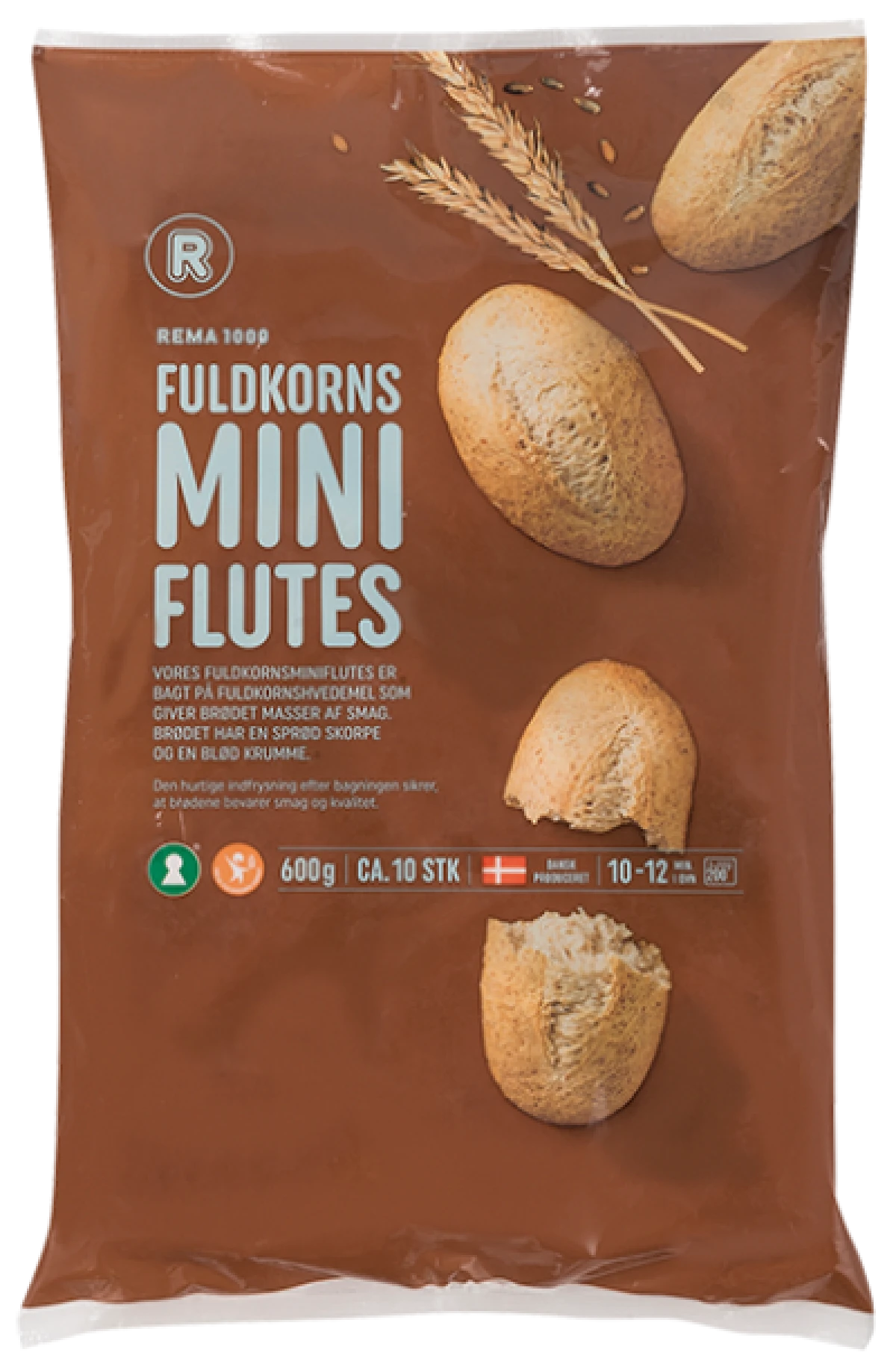 Rema 1000 Fuldkorns Miniflutes