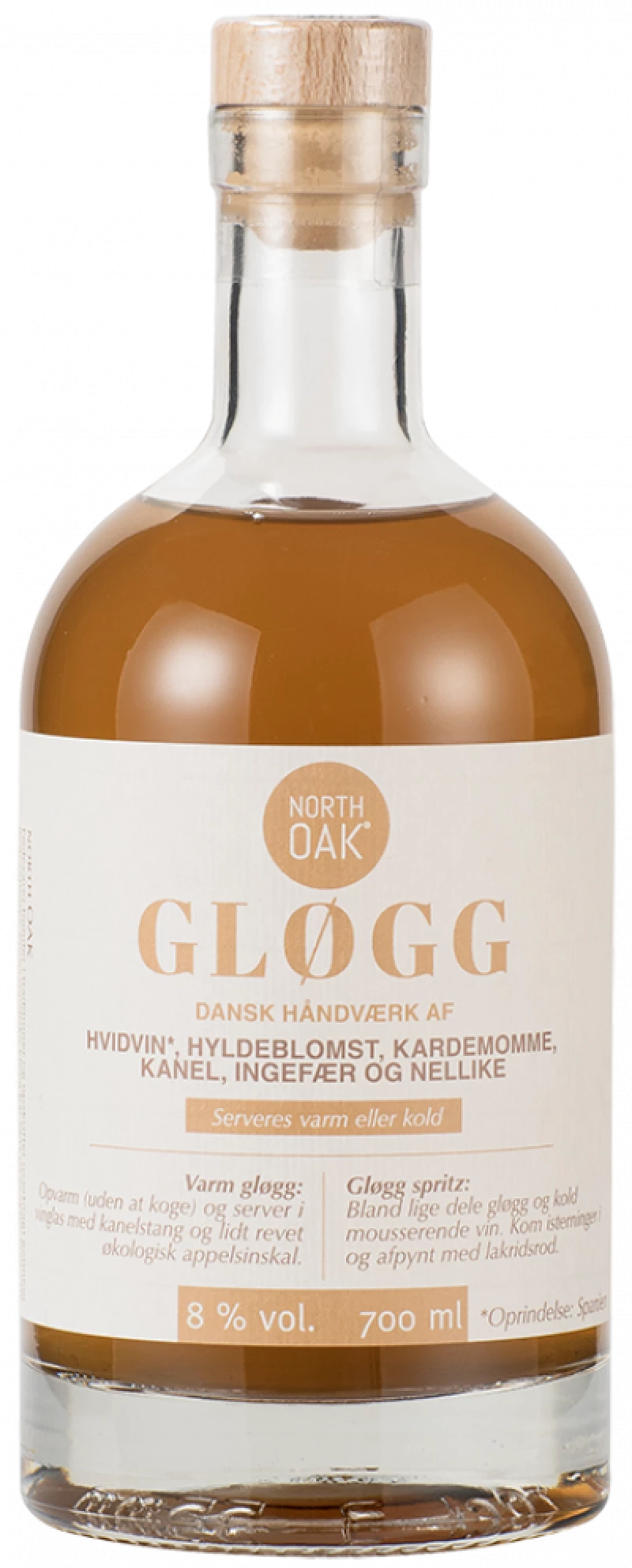 HVIDVINSGLØGG 8%