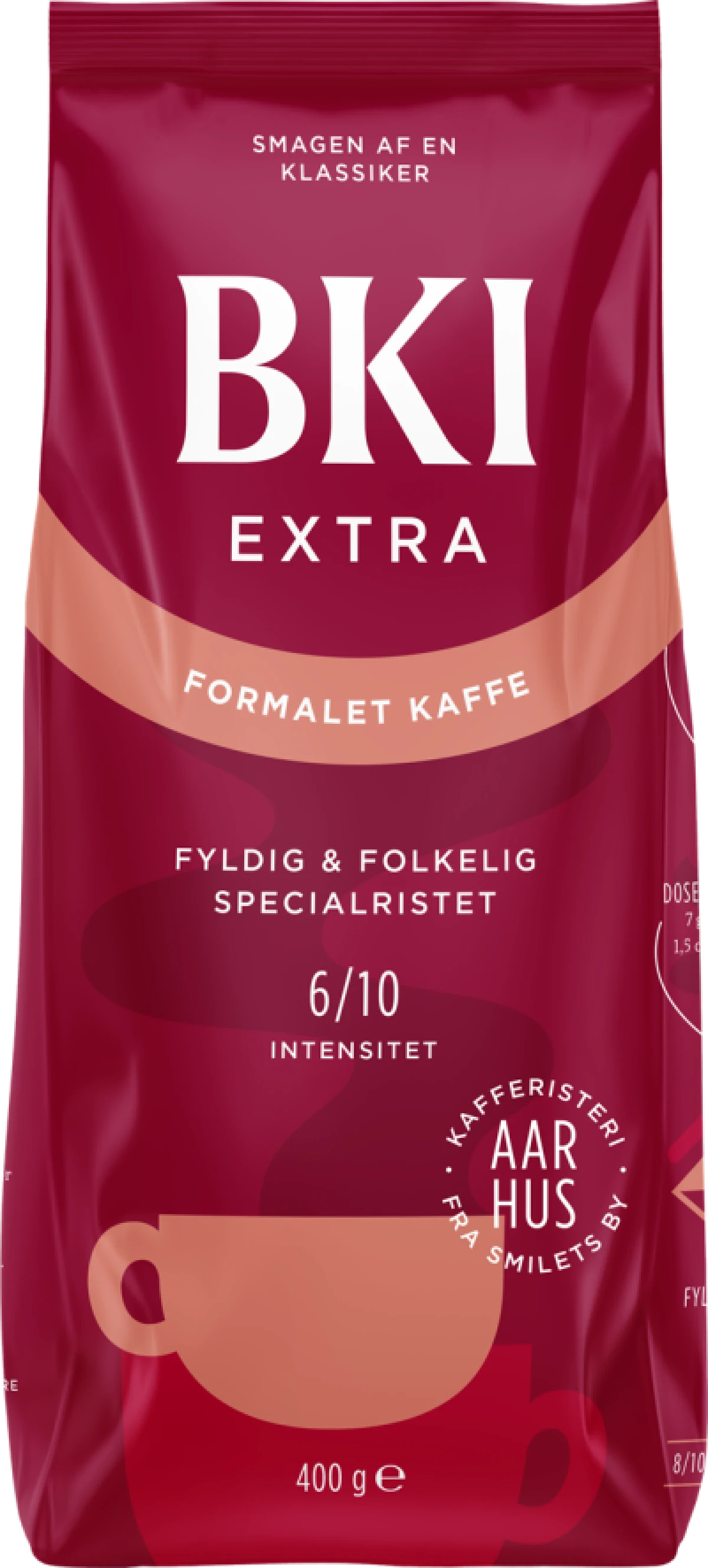 BKI, Extra formalet kaffe
