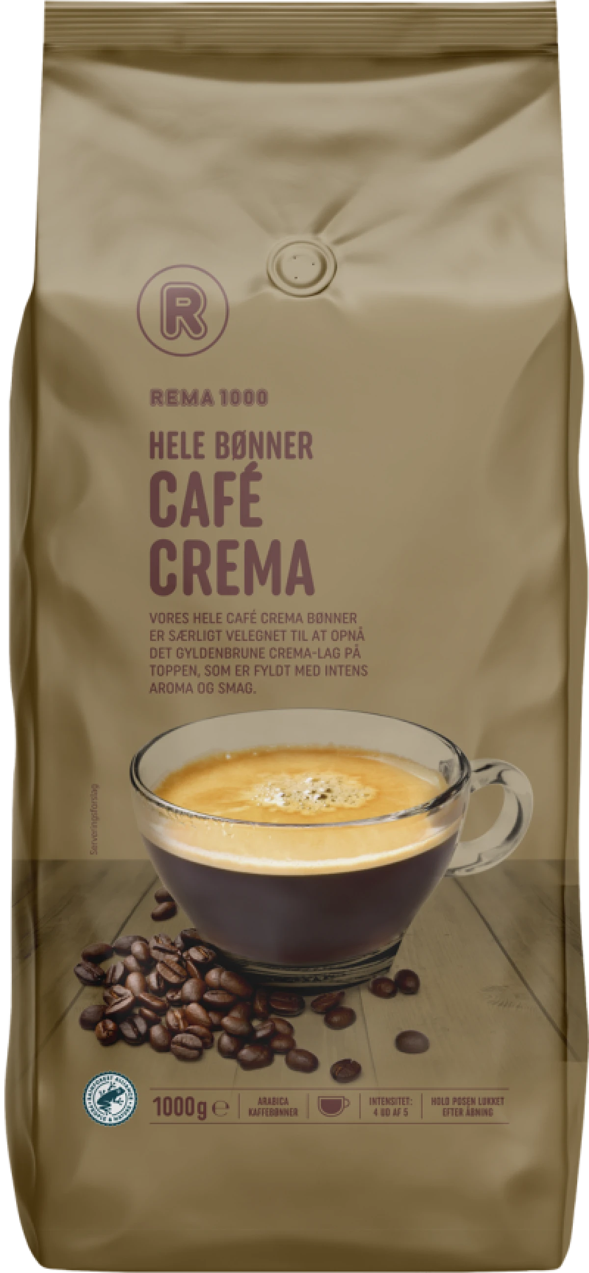 Café Crema Hele Bønner