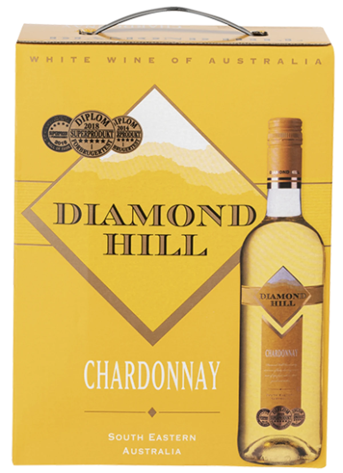 DIAMOND HILL 13%, 3 LTR. / CHARDONNAY BIB