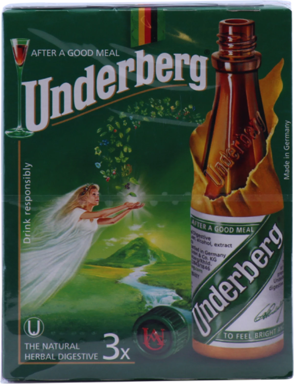 Underberg 3 Pak, 6 CL