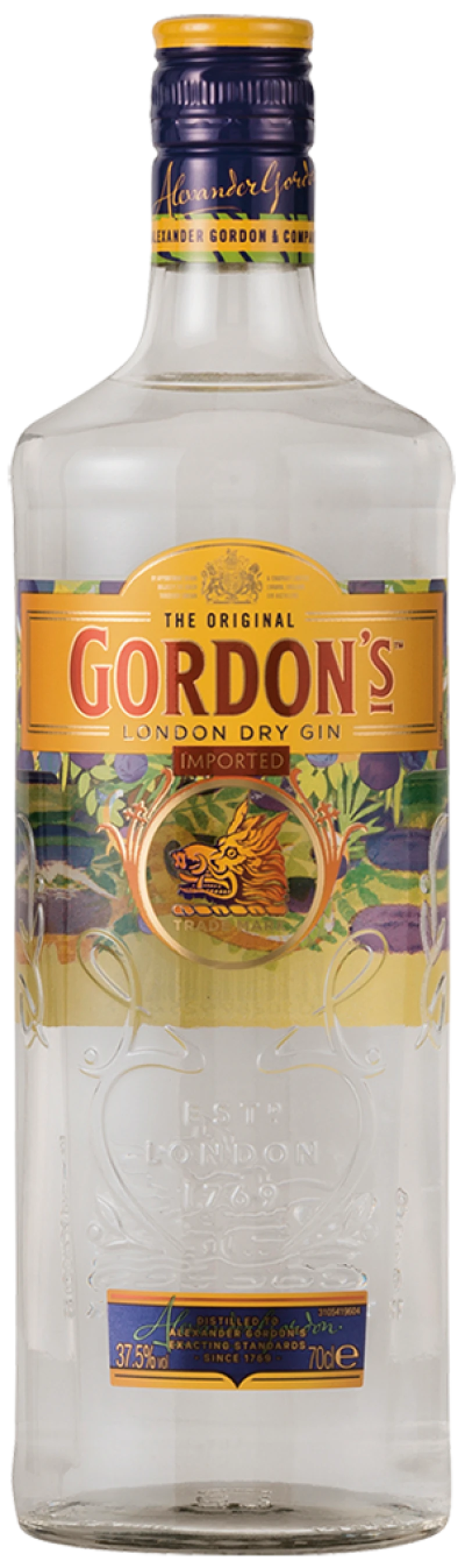 London dry gin 37,5%