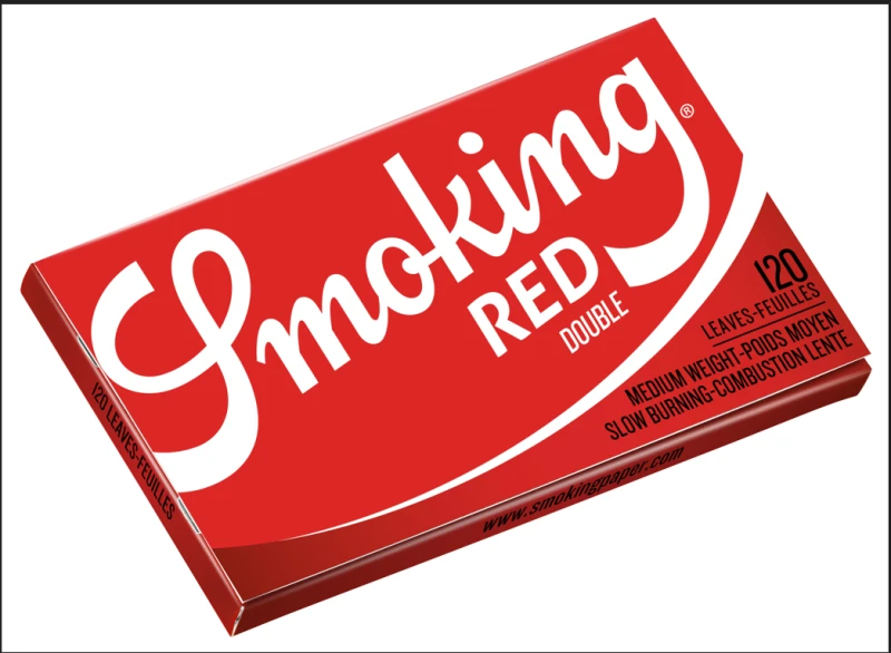 Rød Cigaretpapir