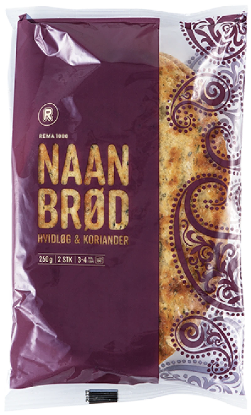 Naanbrød, hvidløg