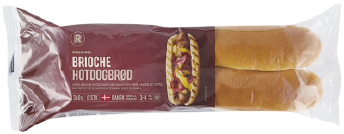 Brioche Hotdog 360 g