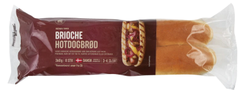 Brioche hotdog