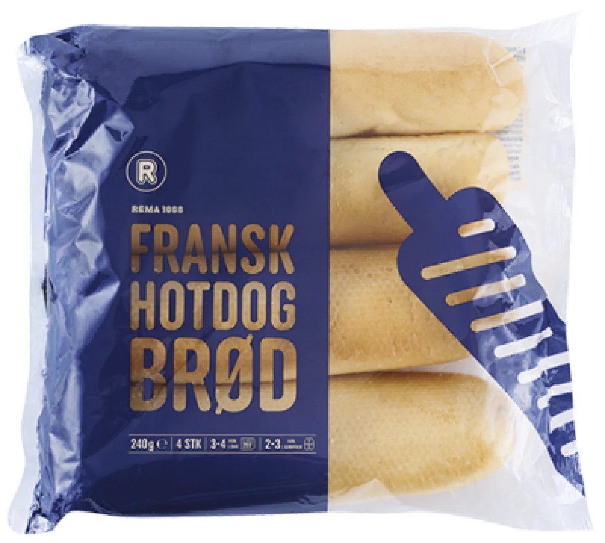 Rema 1000 Fransk Hotdog Brød
