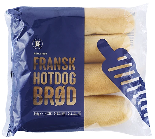 Fransk Hotdog Brød