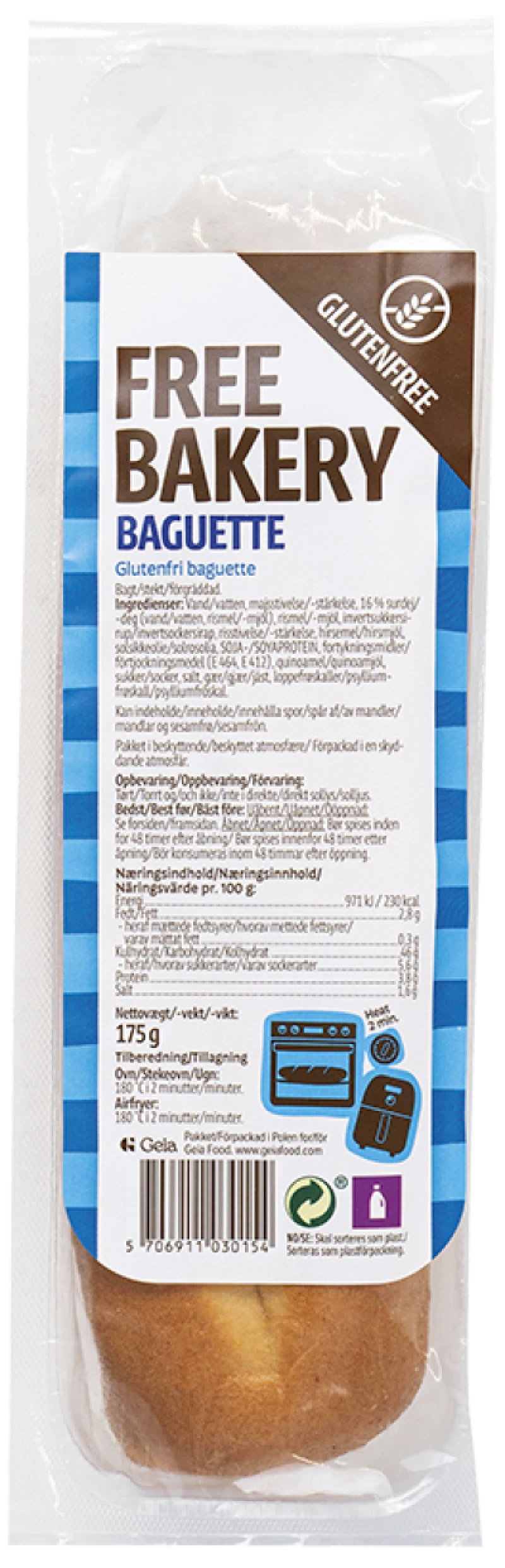 Baguette Glutenfri