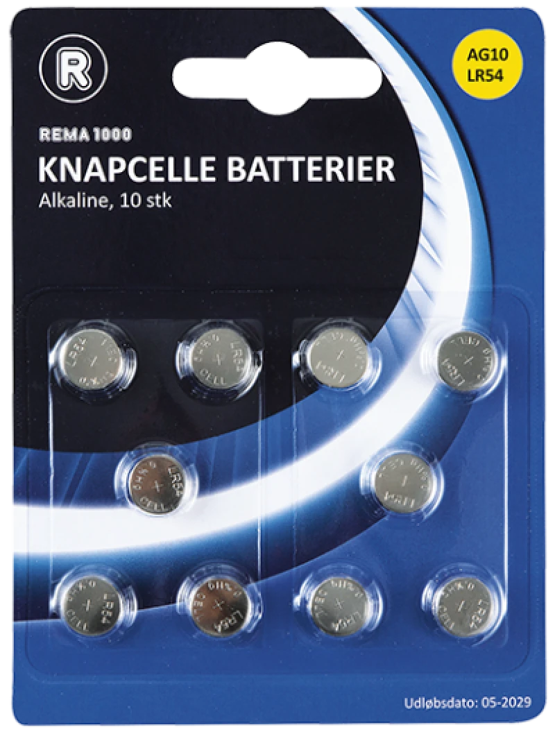 Knapcellebatteri