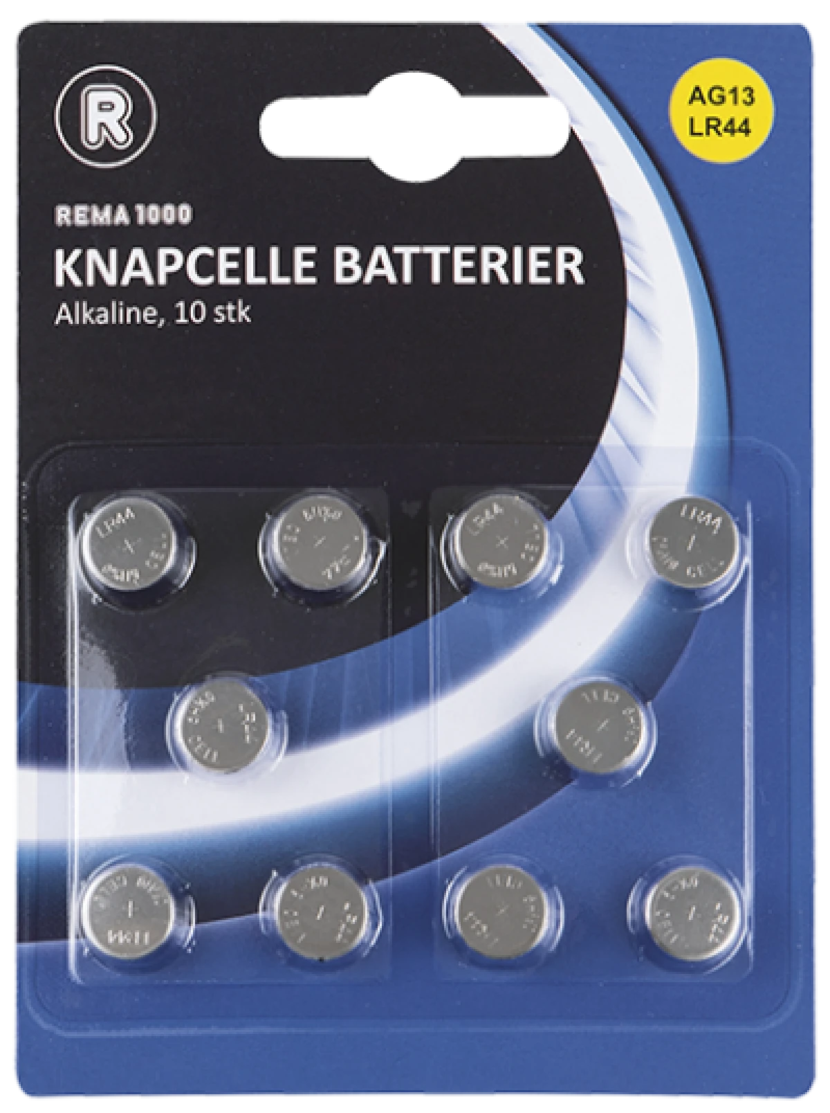 Rema 1000 Alkaline Knapcellebatteri AG13