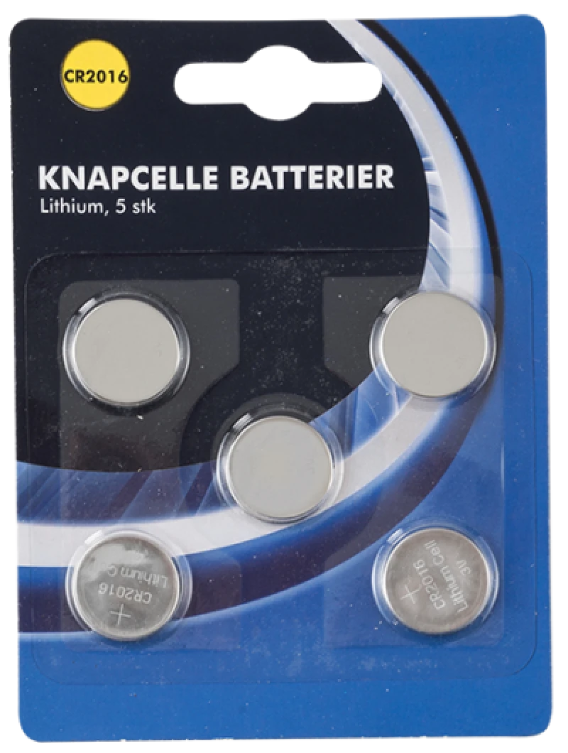 Knapcellebatteri