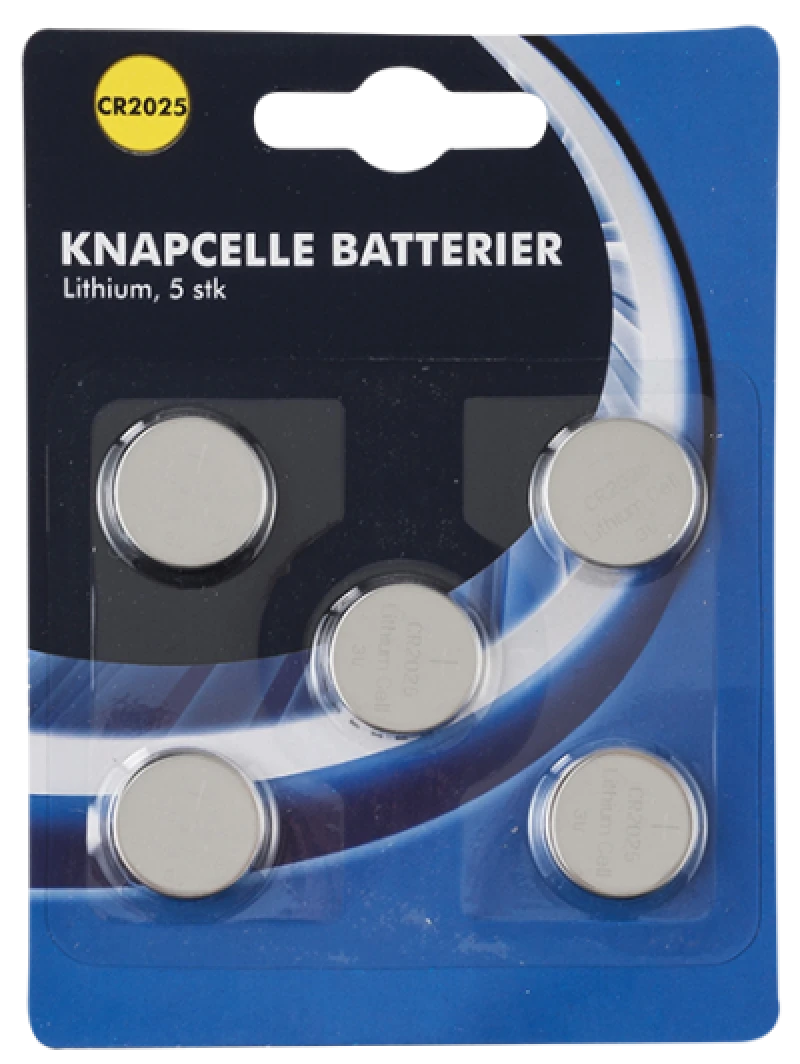 Knapcellebatteri