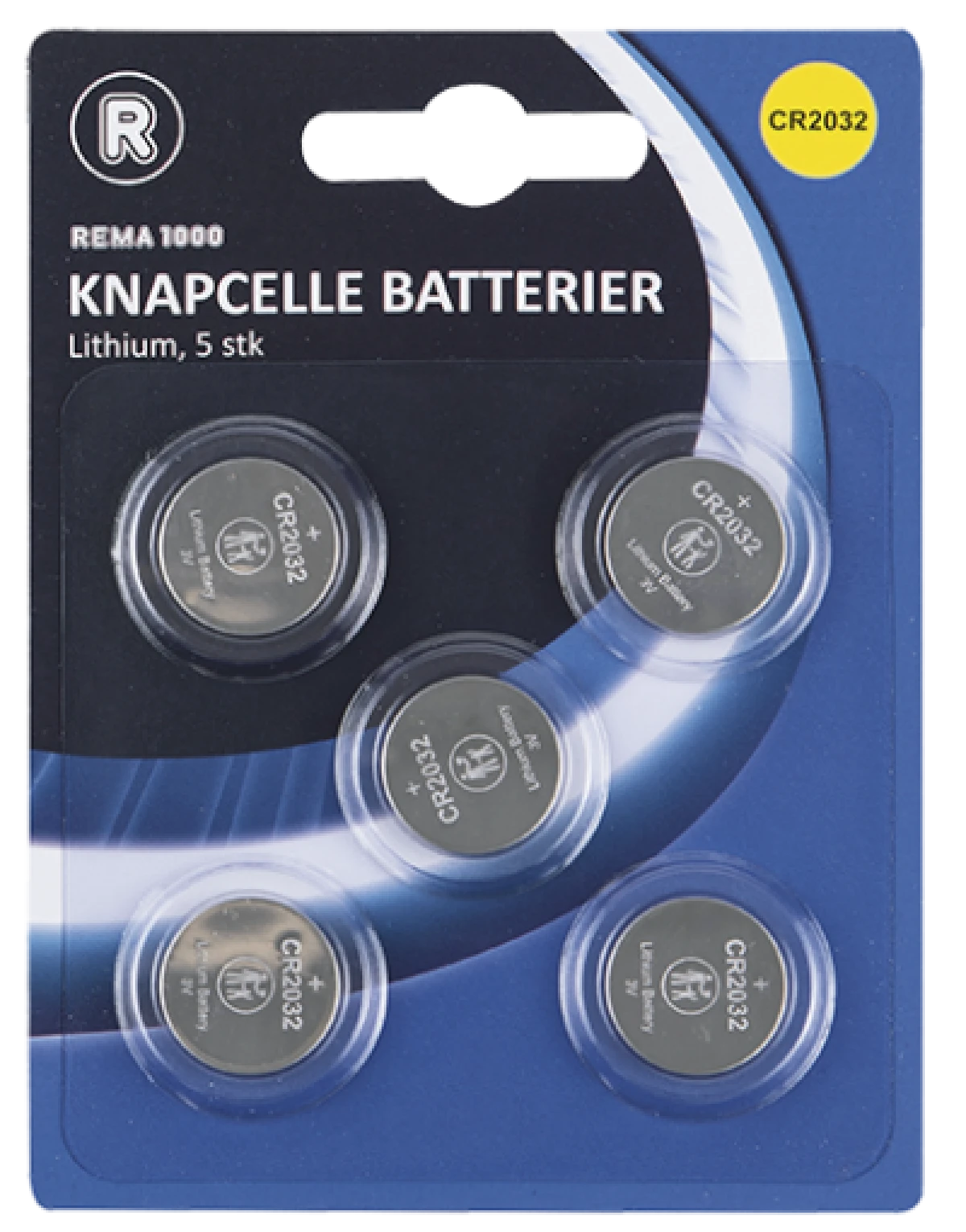 Rema 1000 Knapcellebatteri CR2032